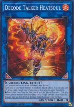 Decode Talker Heatsoul (V.1 - Super Rare)