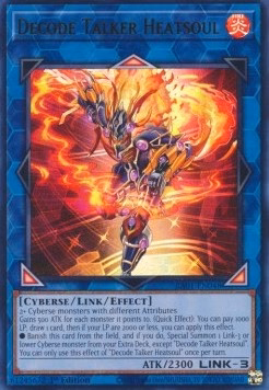 Decode Talker Heatsoul (V.2 - Ultra Rare)