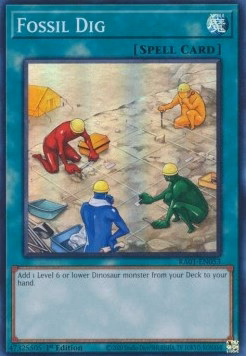 Fossil Dig (V.1 - Super Rare)