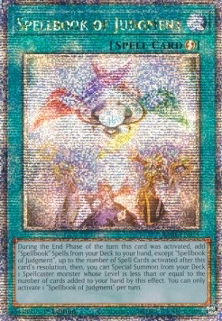 Spellbook of Judgment (V.5 - Quarter Century Secret Rare)