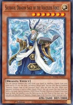 Sauravis, Dragon Sage of the Voiceless Voice