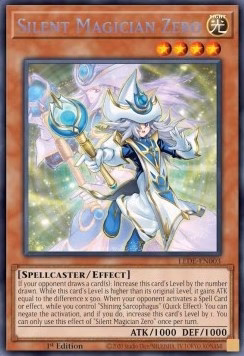 Silent Magician Zero (V.1 - Secret Rare)