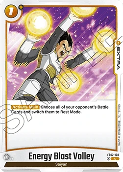 Energy Blast Volley (FB02-138) [Fusion World]