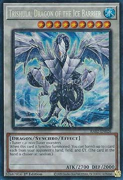 Trishula, Dragon of the Ice Barrier (V.6 - Collectors Rare)