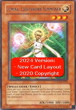 Lumina, Lightsworn Summoner (V.2 - Rare)