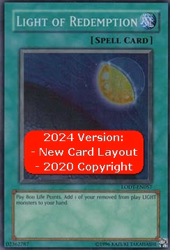 Light of Redemption (V.2 - Super Rare)