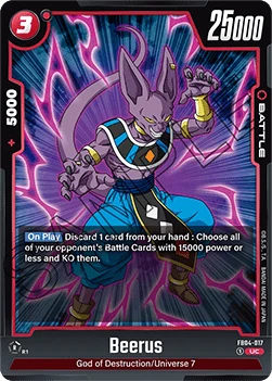 Beerus (FB04-017) [Fusion World]