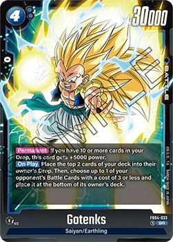 Gotenks (FB04-033) [Fusion World] (V.1 - Super Rare)