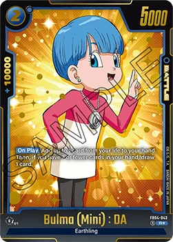 Bulma (Mini) : DA (FB04-043) [Fusion World] (V.2 - Alternate Art)