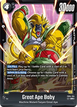 Great Ape Baby (FB04-104) [Fusion World] (V.1 - Super Rare)