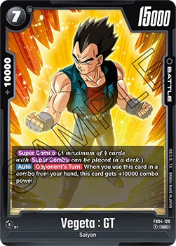 Vegeta : GT (FB04-120) [Fusion World]