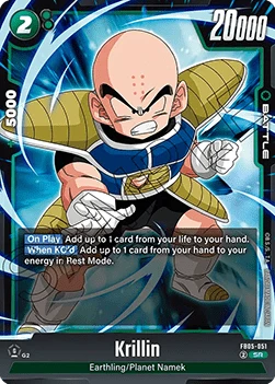 Krillin (FB05-051) [Fusion World] (V.1 - Super Rare)