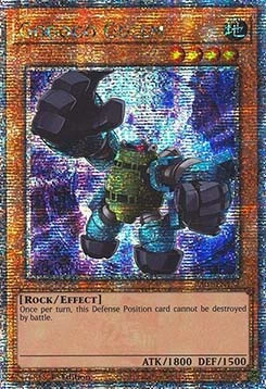 Gogogo Golem (V.2 - Quarter Century Secret Rare)
