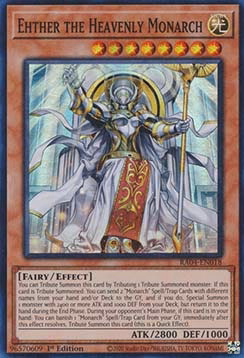Ehther the Heavenly Monarch (V.1 - Super Rare)