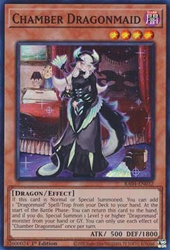 Chamber Dragonmaid (V.1 - Super Rare)