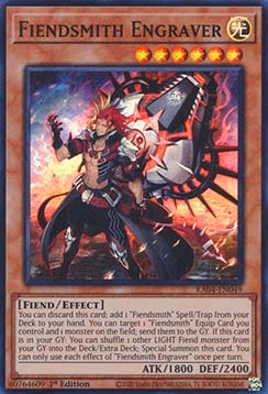 Fiendsmith Engraver (V.1 - Super Rare)