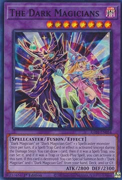 The Dark Magicians (V.1 - Super Rare)