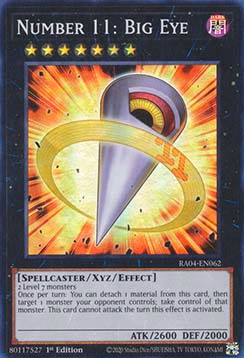 Number 11: Big Eye (V.1 - Super Rare)
