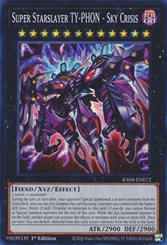 Super Starslayer TY-PHON - Sky Crisis (V.1 - Super Rare)