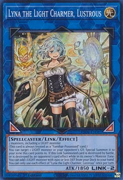 Lyna the Light Charmer, Lustrous (V.1 - Super Rare)