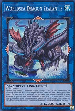 Worldsea Dragon Zealantis (V.1 - Super Rare)