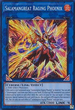 Salamangreat Raging Phoenix (V.1 - Super Rare)