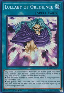 Lullaby of Obedience (V.1 - Super Rare)
