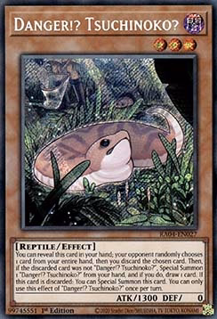 Danger!? Tsuchinoko? (V.3 - Secret Rare)