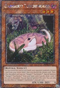 Danger!? Tsuchinoko? (V.4 - Platinum Secret Rare)