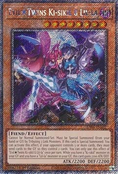 EvilTwins Ki-sikil & Lil-la (V.4 - Platinum Secret Rare)