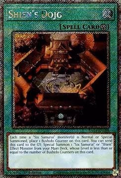 Shien's Dojo (V.4 - Platinum Secret Rare)