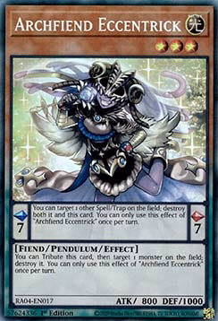 Archfiend Eccentrick (V.6 - Collectors Rare)