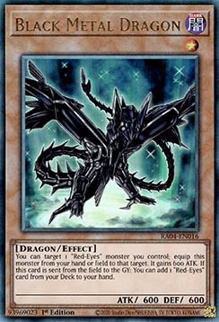 Black Metal Dragon (V.7 - Ultimate Rare)