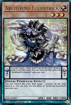 Archfiend Eccentrick (V.7 - Ultimate Rare)