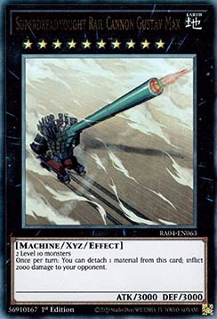Superdreadnought Rail Cannon Gustav Max (V.7 - Ultimate Rare)