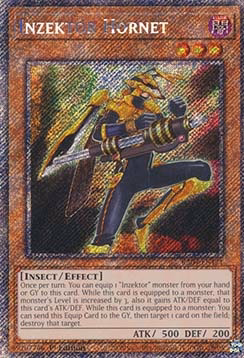 Inzektor Hornet (V.1 - Platinum Secret Rare)