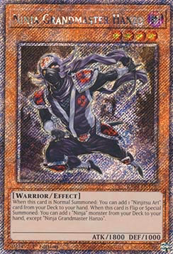 Ninja Grandmaster Hanzo (V.1 - Platinum Secret Rare)