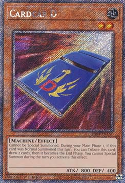 Cardcar D (V.1 - Platinum Secret Rare)