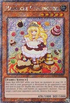 Madolche Puddingcess (V.1 - Platinum Secret Rare)