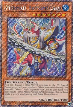 Mermail Abyssmegalo (V.1 - Platinum Secret Rare)