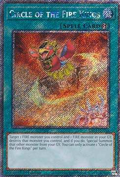 Circle of the Fire Kings (V.1 - Platinum Secret Rare)