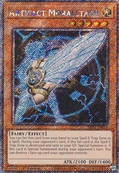 Artifact Moralltach (V.1 - Platinum Secret Rare)