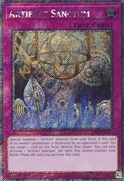 Artifact Sanctum (V.1 - Platinum Secret Rare)