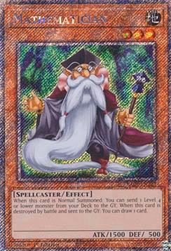 Mathematician (V.1 - Platinum Secret Rare)