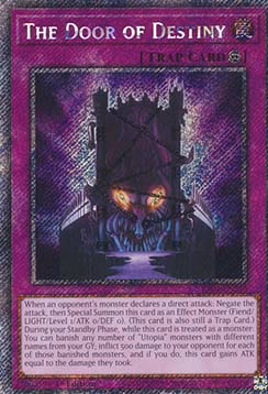 The Door of Destiny (V.1 - Platinum Secret Rare)