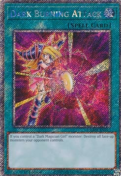 Dark Burning Attack (V.1 - Platinum Secret Rare)