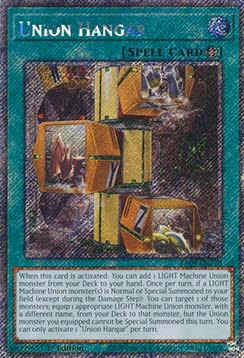 Union Hangar (V.1 - Platinum Secret Rare)