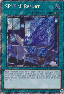 SPYRAL Resort (V.1 - Platinum Secret Rare)