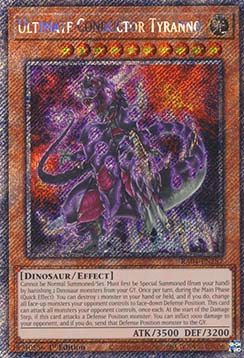 Ultimate Conductor Tyranno (V.1 - Platinum Secret Rare)