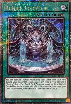 Runick Fountain (V.2 - Quarter Century Secret Rare)
